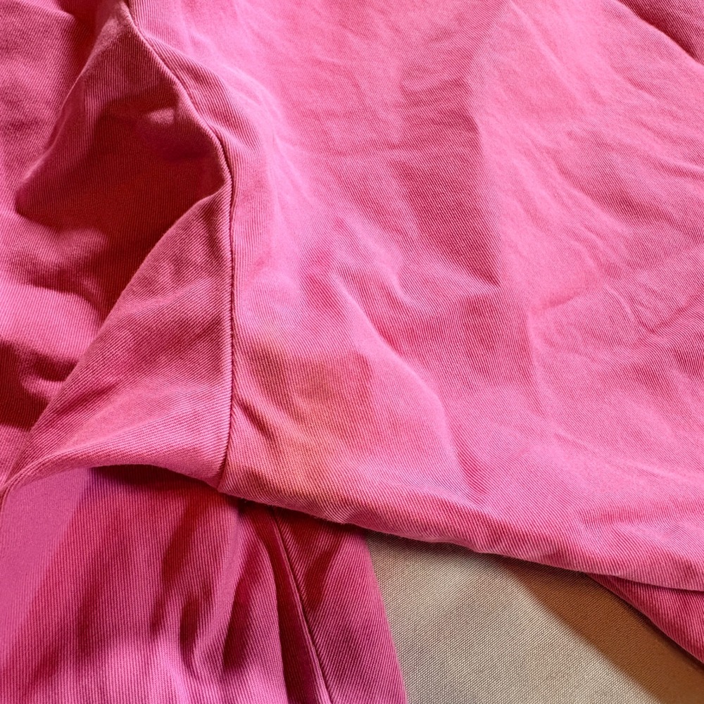 Ralph Lauren Sport Chino Pants Womens 8 Pink Slim Straight Cotton Twill Chinos - Picture 8 of 8
